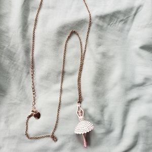 Betsy Johnson Ballerina Necklace